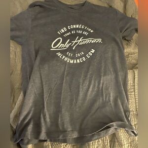 Only Human t shirt. Size Medium